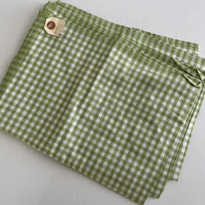 Vintage Checkered Dish Towels and Placemats - Set of 5 - Cottagecore Decor
